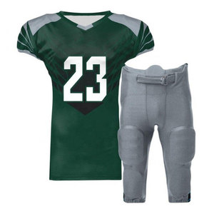 ชุดกีฬาอเมริกันฟุตบอลพิมพ์ลายพรีเมียม ดีไซน์สวยงาม สวมใส่สบาย รับสั่งทำโลโก้ ชุดอเมริกันฟุตบอลสั่งทำได้ MOQ ต่ำ - Product Image 1