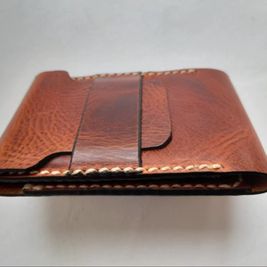 Leather <b>Wallet</b> Budget Friendly Slim <b>Men</b> <b>Wallet</b> <b>with</b> Card Holder <b>Coin</b> <b>Pocket</b> and Travel Friendly Use By M/<b>S</b> SHAAD HANDICRAFTS - Product Image 1