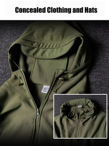 Conjunto de Uniforme Táctico Casual de Satén para Hombre, Transpirable, Ligero, de Secado Rápido, Ropa de Trabajo, Ropa de Seguridad para Exteriores - Product Image 4