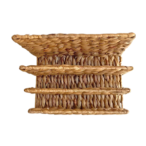 Water Hyacinth Pen Holder, Desk <b>File</b> Folder With 3 Vertical Compartments, Desktop <b>File</b> Organizer For Home & Office From Vietnam - Product Image 5