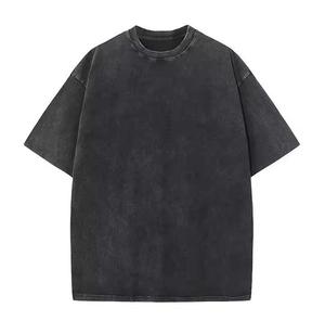 Camiseta informal holgada de manga corta con cuello redondo para hombre, 100% algodón, transpirable, ecológica, resistente a las arrugas y de secado rápido. - Product Image 2