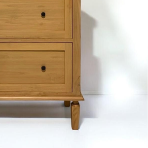 Teak Wood Living Room Cabinet Direct Factory Wholesale Solid Wood Credenza <b>Sideboard</b> <b>Storage</b> Chest Sustainable Hotel Furniture - Product Image 4