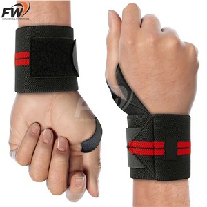 Sangles de poignet de musculation personnalisées avec logo, en néoprène, ajustables et respirantes, pour la gym, le fitness et l'entraînement à domicile, avec logo OEM. - Product Image 6
