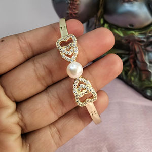 Pulsera de Perlas Naturales de Agua Dulce con Diseño Elegante, Resistente al Deslustre, Perfecta para la Oficina, Citas Nocturnas y Ocasiones Especiales - Product Image 1