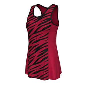 Tenue de netball sublimée pour l'entraînement et les matchs |   Uniforme de netball par sublimation avec logo, nom et numéro de l'équipe |   Polyester respirant - Product Image 2