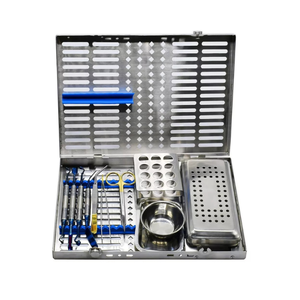 Kit d'instruments chirurgicaux dentaires manuels en acier inoxydable de qualité supérieure, de fabrication allemande, pour la base de fibrine riche en plaquettes (PRF), par Grip Surgical - Product Image 3