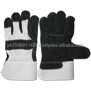 Gants de sécurité en cuir de vachette pleine fleur de qualité supérieure pour monteurs canadiens, résistants à la chaleur, durables et antidérapants, à usage général - Product Image 5