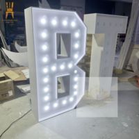 Grand chapiteau intérieur lumineux numéro 1 de 4 pieds pour la décoration de fête Décoration du premier anniversaire Décoration de mariage d'intérieur pour garçon fille d'un an