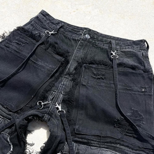 Pantalones Vaqueros Holgados para Hombre, Pantalones Casuales Diseñados con Estilo y Comodidad en Mente, Pantalones Vaqueros Desgastados Personalizados - Product Image 6