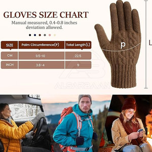 Guantes de Invierno de Corte Regular con Forro Suave, Guantes de Invierno para Correr para Hombre y Mujer a un Precio Razonable - Product Image 3