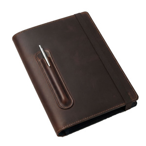 Genuine <b>Leather</b> High Quality Journal <b>Notebook</b> Handmade Vintage Writing Diary Sketchbook Sewing Bound <b>Refillable</b> Pages - Product Image 1