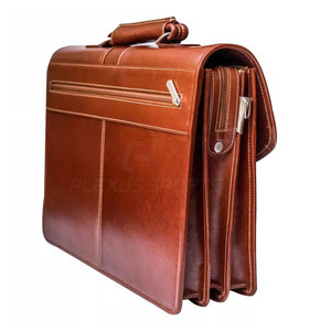 OEM Service Leather Laptop Bag Custom Logo <b>Office</b> Briefcase Laptop Bag Wholesale Factory Manufacturer - Product Image 5