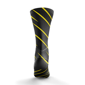 Custom Crew Knit Sports <b>Socks</b> Spandex Blend Antibacterial Breathable Yoga Youth Basketball Football Outdoor Wear High Quality - Product Image 3