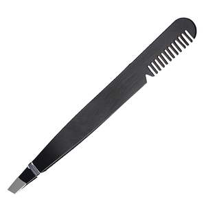 Pinzas Profesionales para Cejas con Punta Cuadrada DANTRIC IMPLANTS, Acero Inoxidable, Ligeras, Duraderas, de Lujo, para el Cuidado Facial - Product Image 5