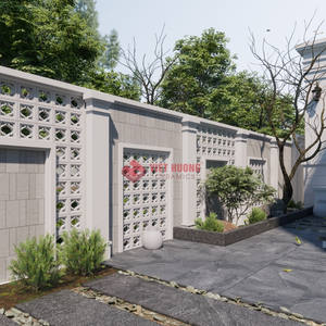 Carreaux pleine masse en ciment White Breeze pour murs d'accentuation intérieurs en provenance du Vietnam - Product Image 2