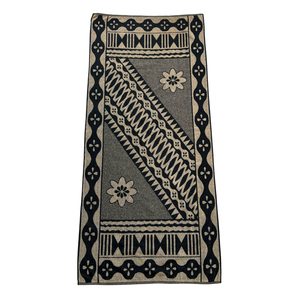 Serviette tissée en polycoton de haute qualité |   Tissu teint en fil avec motif géométrique, options de taille personnalisées et douceur durable, provenant d'Inde - Product Image 1