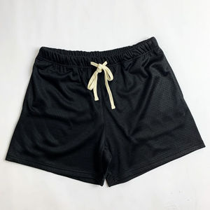 Short de bain pour hommes grande taille jusqu'à 6XL personnalisé en gros coupe ample en coton avec cordon de serrage décontracté style plage pour la salle de sport - Product Image 2