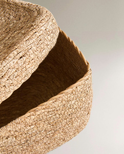 Nueva colección de cestas de almacenamiento de mimbre marino fabricadas en Vietnam con colores OEM ODM, al mejor precio, tendencia en oferta. - Product Image 3