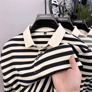 Chemise d'été décontractée à manches courtes pour homme, à carreaux, boutonnée, brodée, en spandex/coton, respirante, coupe ample et légère - Product Image 2