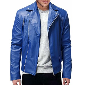Chaquetas de Cuero de Oveja para Hombre, Nuevas, Elegantes, Transpirables, de Manga Larga, para Fitness - Product Image 3