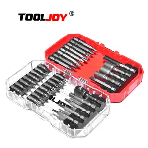 TOOLJOY produttore fornitura Best Seller S2 acciaio 34 PZ PH Set di punte per cacciavite multiuso impatto cacciavite e Socket Set