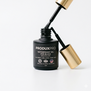 ProduxPro – Meilleur Gel Végétalien Halal Certifié GMP ISO, Imperméable, pour Cheveux Noirs, Durée de Conservation de 3 Ans, Brosse, OEM Malaisie - Product Image 1