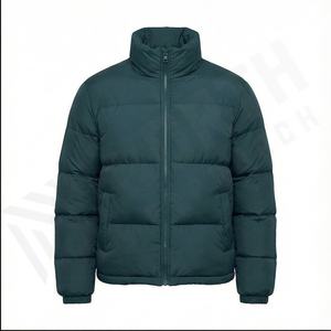 แจ็กเก็ตบอมเบอร์ทรงสลิมฟิตมีซิปสำหรับผู้ชายแจ็กเก็ตขนเป็ดสำหรับผู้ชายดีไซน์ใหม่ - Product Image 2