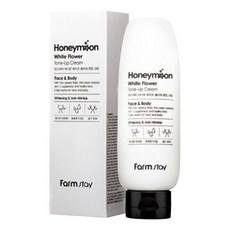 Farmstay Honeymoon White Flower Tone-Up Cream 150ml Crema Schiarente in Tubo - Product Image 1