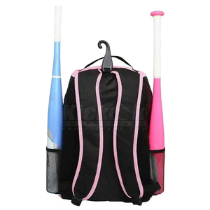 Heavy Duty Nylon Baseball Equipment <b>Carry</b> Bag with Comfortable Shoulder <b>Straps</b> 50-70L Capacity Customizable Colors & Designs - Product Image 3