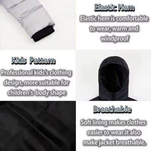 2026 Factory Custom Reversible Waterproof Windproof Quick Dry Embroidered Polyester/Cotton Padded Stand Front <b>Fleece</b> Jacket - Product Image 3