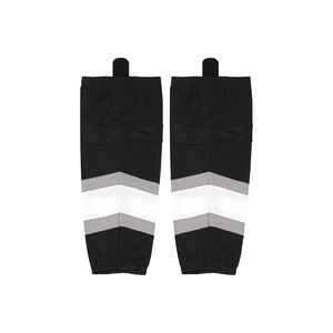 Black Striped <b>Leg</b> <b>Warmers</b> Knee High Breathable Spandex Polyester Basketball Adults Summer Sport Socks - Product Image 1