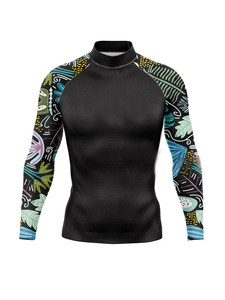 Modern Design MMA Rash Guard Women <b>Long</b> Sleeve Athletic Compression Wear - Product Image 2