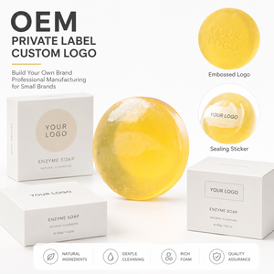Jabón Enzimático de Menta y Árbol de Té Personalizado de 60-300g, Múltiples Tamaños, para Rostro y Cuerpo, Marca Privada - Product Image 2