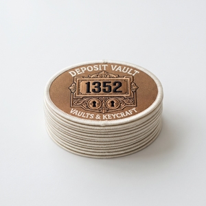 Parches bordados personalizados al por mayor con diseño hexagonal y de cerradura, insignias de ferretería a granel para fabricantes - Product Image 2