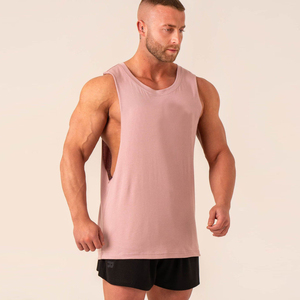 Soft Comfort Gym Stinger <b>Vest</b> Spandex Cotton Breathable Sleeveless <b>Stringer</b> Tank OEM Private Label Factory Anti-Pilling Quick - Product Image 6