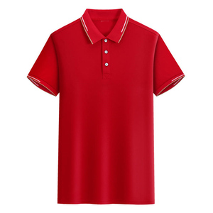 Men's Short Sleeve for Shirt Solid Color Knitted Spandex/Cotton Casual Breathable Regular Fit Custom Logo OEM Service - Product Image 4