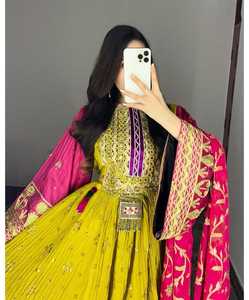New Designs Afghani Kuchi Party Latest Afghani <b>Dress</b> Women Heavy Embroidery Wedding Party Wear & Casual <b>Dresses</b> For Women Girls - Product Image 2