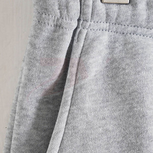 Conjunto de chándal unisex con capucha, 100% algodón polar, color gris, manga larga, color sólido, ropa de calle, nueva moda para hombre. - Product Image 5