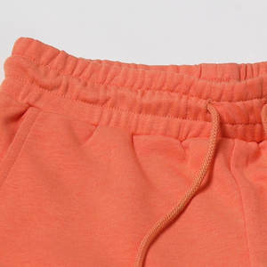 Shorts de cintura alta de color liso para mujer, poliéster/algodón, talla grande, shorts deportivos para mujer - Product Image 5