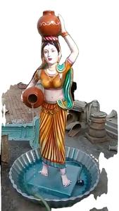 น้ำตกทำจากไฟเบอร์กลาสรูปนางฟ้า/หยดน้ำรูปปั้นนางฟ้า/ไฟเบอร์กลาสตกแต่งรูปปั้นนางฟ้าด้วยไฟเบอร์กลาส - Product Image 2