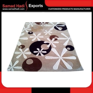 Nouveauté Tapis indien de luxe en laine tapis de cuisine fournisseur direct d'usine tapis haut brodé et tufté à la main - Product Image 6