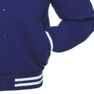 Chaquetas Varsity de Lana para Hombre OEM, Diseño Único con Cuello Alto, Precio de Venta Directa de Fábrica para Ropa de Invierno - Product Image 4