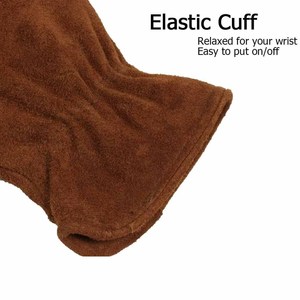Whole Sale Cowhide Split Leather <b>Driver</b> Work <b>Gloves</b> Wool Lining Personal Protective Heavy Duty Gardening Outdoor Activities - Product Image 4