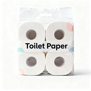 Papier toilette vierge de haute qualité, 3 plis, rouleau de papier toilette pour la maison, fournisseur et fabricant de papier toilette de haute qualité - Product Image 1