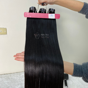 Extensiones de Cabello Virgen Remy Vietnamita Liso Natural de la Mejor Calidad, Súper Sedosas, de Moda, Coloridas, Duraderas, VIP - Product Image 3