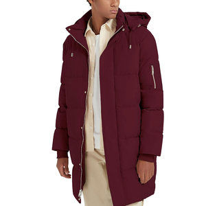 Vestes matelassées chaudes pour hommes, parkas d'hiver épaisses, doudounes et manteaux pour la saison hivernale, manteaux de mode pour hommes - Product Image 1