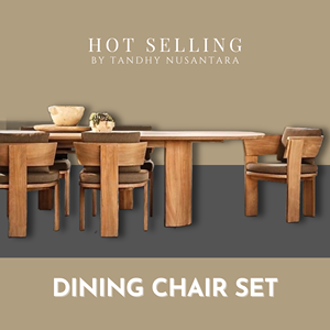 Silla de comedor escandinava de material ecológico de alta calidad para muebles de exterior e interior, hecha en Indonesia. - Product Image 6