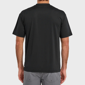 Camiseta Deportiva de Manga Corta para Hombre, Negra, de Secado Rápido, Poliéster, Transpirable, para Running, Fitness, OEM, ODM, Venta al Por Mayor - Product Image 2