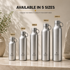 Luxury Stainless Steel Water Bottle 750ml Vacuum Insulated Rust Resistant BPA Free Hydration Bottle - Product Image 2