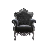 Chaises de chambre et de salon en bois massif de style français, meubles écologiques pour la maison, pour hôtels et villas